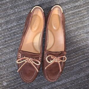 Sperry Women's Brown Leather Boat Shoes